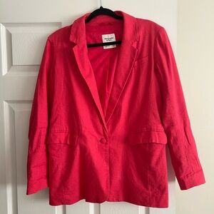 Abercrombie & Fitch linen Blazer